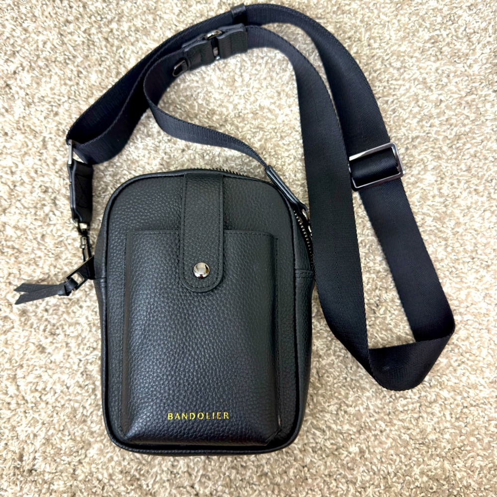 Bandolier | Dillon Bag - Black/Pewter